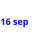 16 sep
