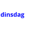 dinsdag