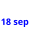 18 sep
