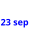 23 sep