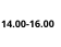 14.00-16.00