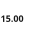 15.00