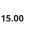 15.00