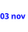 03 nov