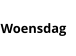 Woensdag
