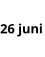 26 juni