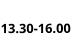 13.30-16.00