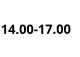 14.00-17.00