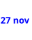 27 nov